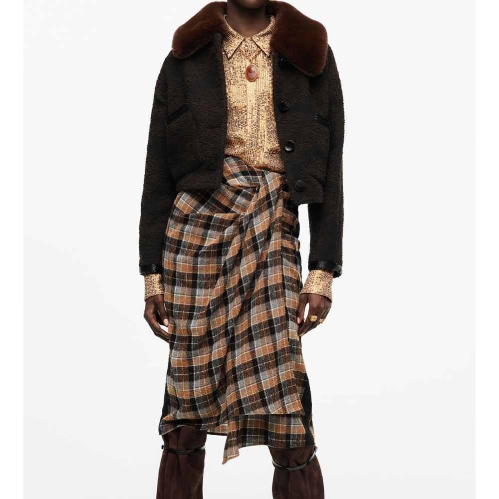 COPY - Zara Draped Skirt Limited  Edition